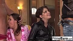 aneta belly and jeny in wild group sex adventure