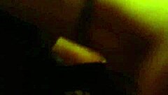 Miss B eagerly sucks that big black cock!