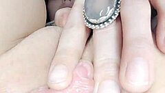 Watch that tatted queen edge to a closeup clit orgasm?