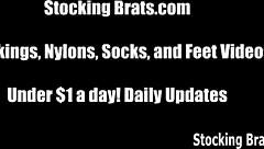 Fun in Sexy Little 18+ Stockings