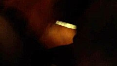 Miss B eagerly sucks that big black cock!