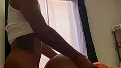 French ebony woman explores Europe