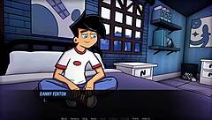 Danny Phantom And Maddie Fenton In Emotional Anime Scene