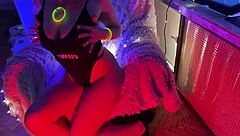 i watch marycandy rip her clothes while dancing and doing a striptease, it's so hot i can't believe it