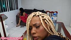 Ashlynn Leigh relaxes with intimate touch