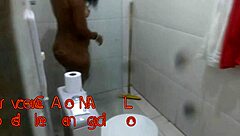 my cunhada bombomd4 left the bathroom door open, see what happened next.