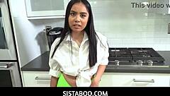 Can your stepsister handle that big boner?