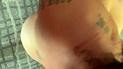 Sexymugsy takes uncut cock in doggystyle