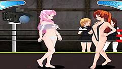 Lesbian Princesses Engage in Thrilling Ring Game Part Three