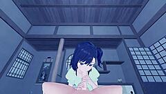 Pov Nighttime Sex with Hikage Miyauchi