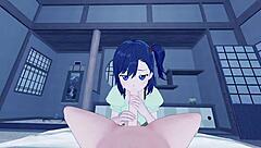 Pov Nighttime Sex with Hikage Miyauchi