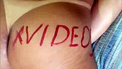 blonde hottie cums wildly with favorite toy!