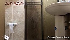 Shower Encounter With My Friend's Wife: Amateur Latina Teen's Missionary Passion