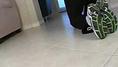 Amber poses nude while smoking in her photoshoot