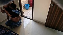 the tamil maid eagerly sucks her owner's cock in the house