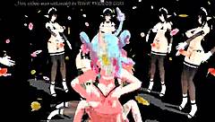 Wow, this futanari hentai scene is wild with anime action! 😍