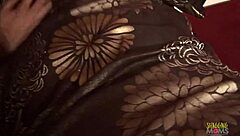 I watched a blonde milf with natural boobs enjoy some attention