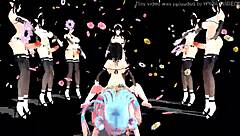 Wow, this futanari hentai scene is wild with anime action! 😍