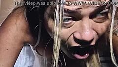 i got stuck in the kitchen and the employee helped me with his cock