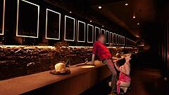 Anniversary Public Deepthroat for Cuckold Husband Slut