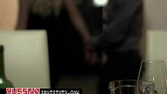 Hot blonde milf tempts with anal fun