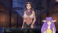 in dragon ball divine adventure part 57, android 21 gives an intense blowjob