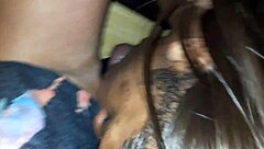 saturday fun with my tranny's big black cock