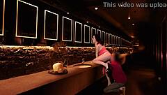 Anniversary Public Deepthroat for Cuckold Husband Slut