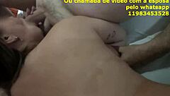 Wife shares husband and old friend bareback! 😏