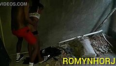 Bricklayer fucks stepdaughter in Rio.
