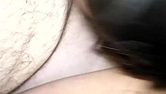 Bad Girl's Intense Thrill Sucking Cock While Peeing Without Permission