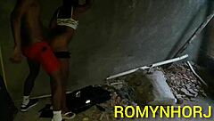 Bricklayer fucks stepdaughter in Rio.