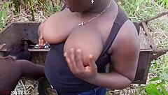 Local man pounds two BBW sisters hard in the bush