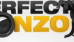 Rina Ellis' Holes Get Filled With Jizz In Creampie Threesome!