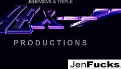 Milf Jenevieve Hexxx and Makayla Cox in perfect lesbian fuck