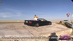 Hot Exhibitionist Wife Mindy Gets Full Nude In Public