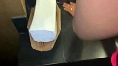 mexican latina prostitute begs for office fuck before boss arrives