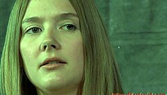 Watch a sexy woman in bondage get tied up and teased