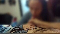 who can resist this latina wife's homemade blowjob skills