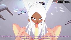 Rumi Usagiyama Blows Mirko in POV