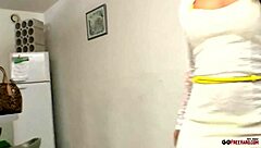 gwenanie's tight ass takes cock in kitchen