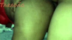 I am playing with the black woman's ass