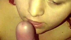 Girl sucks her stepfather's delicious cock orally