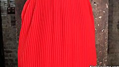 Blonde Jenna Ivory's Big Ass Whipped in Bondage