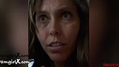 shoe smelling extreme fetish with brunette