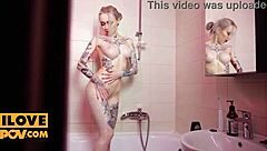 Pov - Sexy Leggy Model Zirael Rem Sucks And Fingers Dick