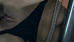 The Slut Part 2: Hard Spanking in Tight Rope Bondage and Bound Fucking