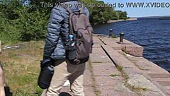 i went nude shooting at abandoned military base totleben island 3