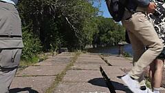 i went nude shooting at abandoned military base totleben island 3