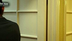 Delphine and Kira Noir Get Naughty Cleaning Hotel Room in LAA0071 Ep1